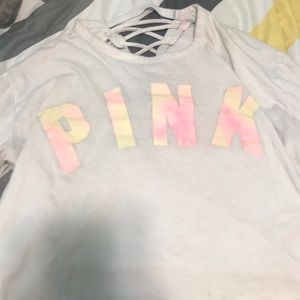pink shirt